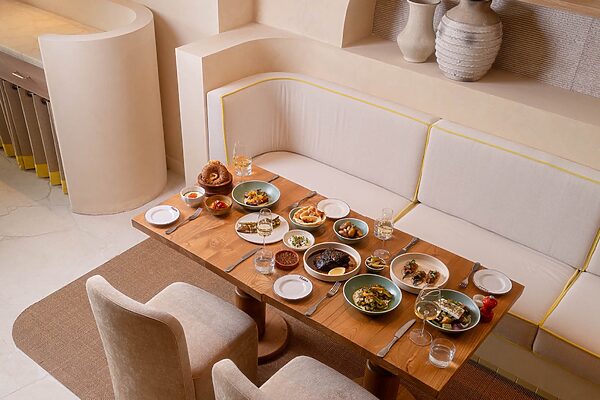 Around the Trapezi at FARRA Dining